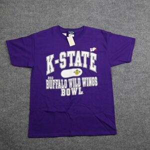 Kansas State Wildcats Shirt Youth Large NCAA Football Buffalo Wild Wings Bowl